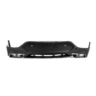 Rear Diffuser with Tips Silver (AMG63 Design) photo 4