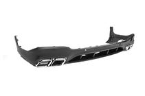 Mercedes GLC X253 2015-2022 Rear diffuser with tips Silver (AMG63 Design) photo 6