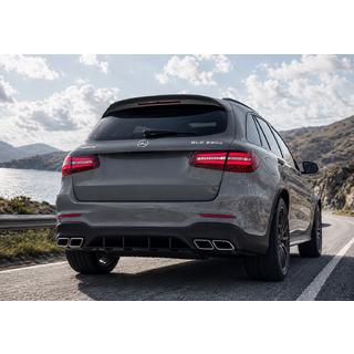 Rear diffuser with tips Silver (AMG63 Design) photo 2