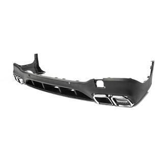 Rear diffuser with tips Silver (AMG63 Design) photo 3