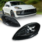 Porsche Macan 2014-2024 Black Headlights (for 2018-2021, 2 pcs) photo 1