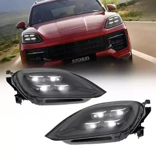 Front Headlights (for 2024+, 2 pcs) Porsche Cayenne 2018-