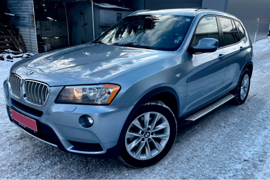 BMW X3 F25 2011-2018 Original Side Steps V1 (2 pcs, Aluminum) Image