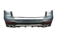 Mercedes GLE/ML class W166 2011-2018 Rear bumper with diffuser GLE63 AMG (for GLE) photo 1
