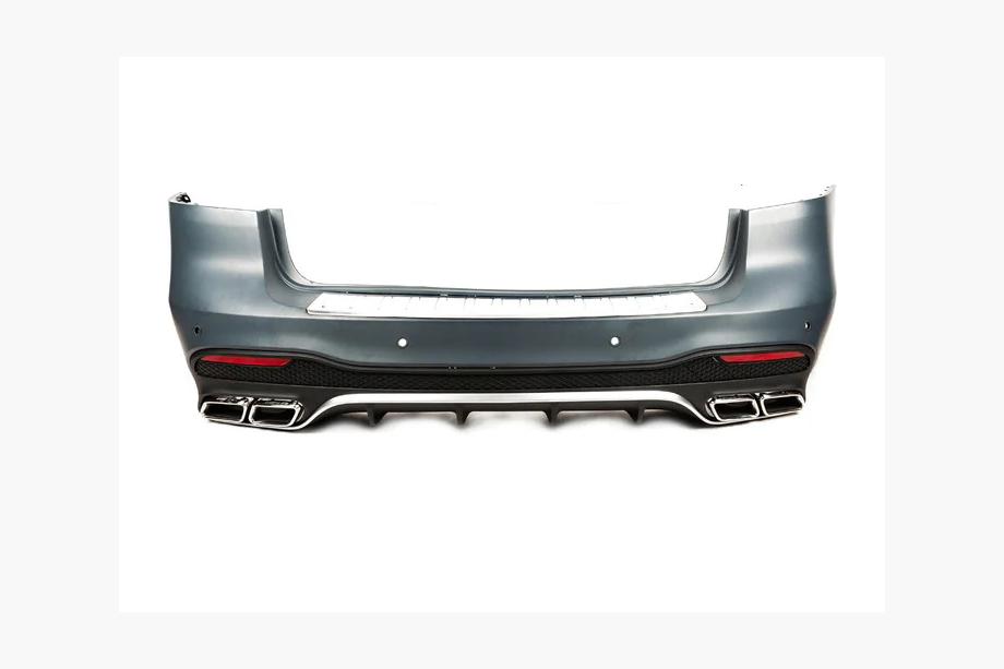 Mercedes GLE/ML class W166 2011-2018 Rear bumper with diffuser GLE63 AMG (for GLE) Image