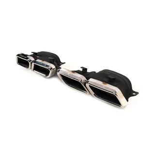 Rear diffuser with tips Silver (GLE63 design) photo 3