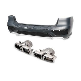 Rear bumper assembled (AMG ML63 style, for ML)
