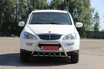 SsangYong Kyron 2005-2014 Bull Bar WT003 (Stainless Steel) photo 2