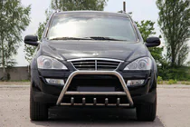 SsangYong Kyron 2005-2014 Bull Bar WT003 (Stainless Steel) photo 4