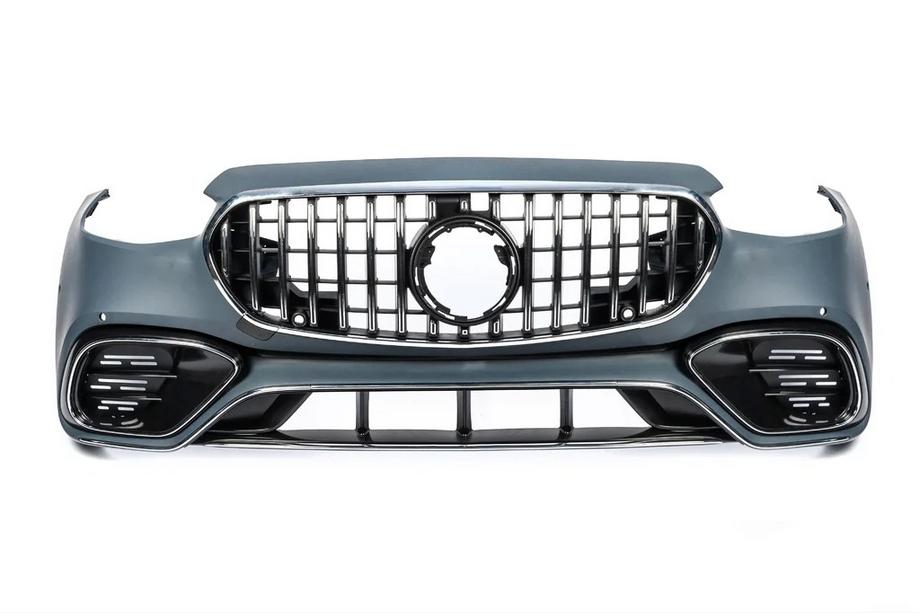 Mercedes S-class W223 2020- Front AMG S63 bumper assembled Image
