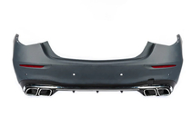 Mercedes S-class W223 2020- Rear bumper with diffuser AMG S63 photo 1