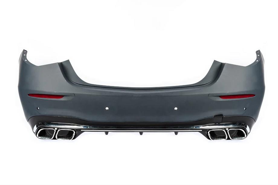 Mercedes S-class W223 2020- Rear bumper with diffuser AMG S63 Image