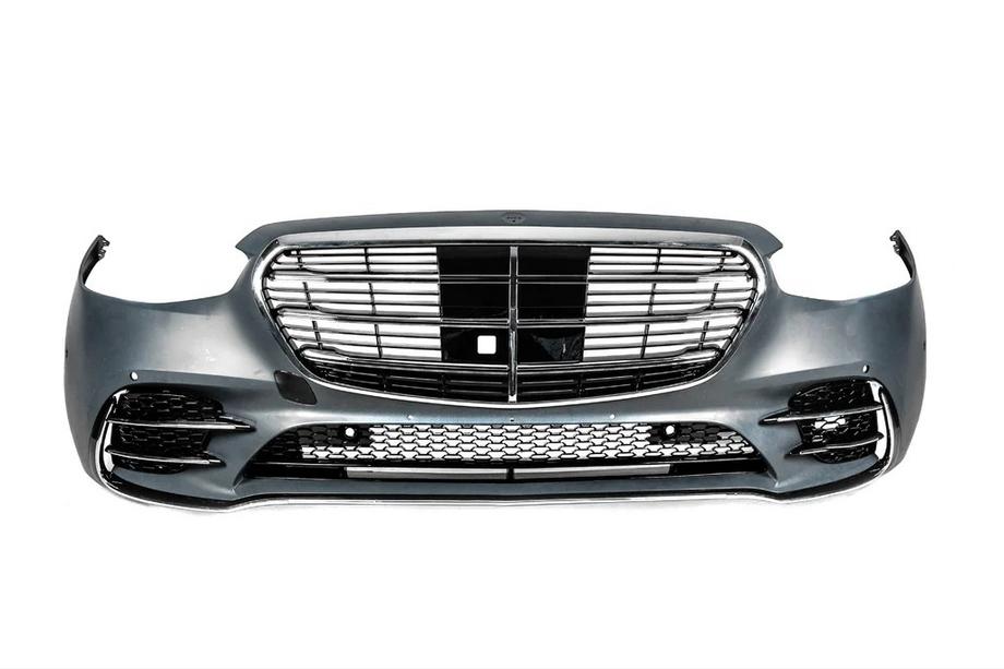 Mercedes S-class W223 2020- Front Bumper AMG-Line Image
