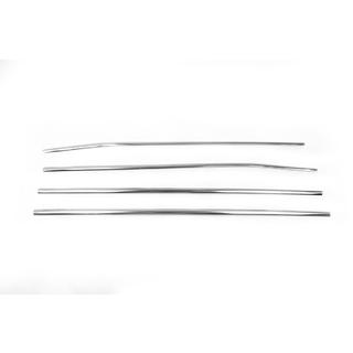 Window Trim Molding (4 pcs, Stainless Steel) Toyota Auris 2007-2012 photo 2