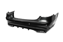 Mercedes E-class W212 2009-2016 Rear bumper with diffuser E63 AMG (2013-2016) photo 3