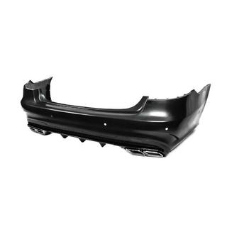 Rear bumper with diffuser E63 AMG (2013-2016) photo 3