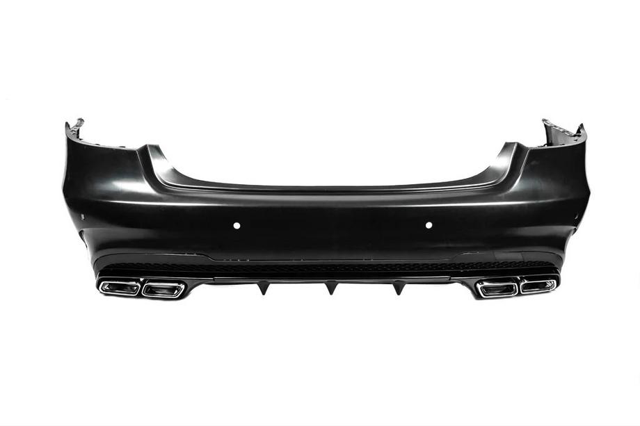 Mercedes E-class W212 2009-2016 Rear bumper with diffuser E63 AMG (2013-2016) Image