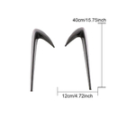 Mercedes E-class W213 2016-2023 Carbon Front Fender Covers photo 3