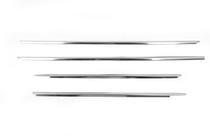 Toyota Hilux 2006-2015 Window Trim Molding (4 pcs, Stainless Steel) Carmos - Turkish Stainless Steel photo 2