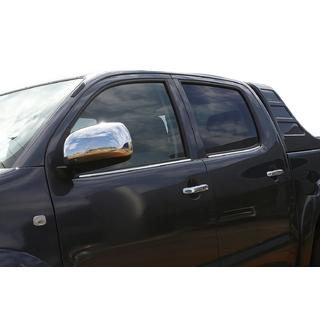 Window Trim Molding (4 pcs, Stainless Steel) Toyota Hilux 2006-2015 photo 1