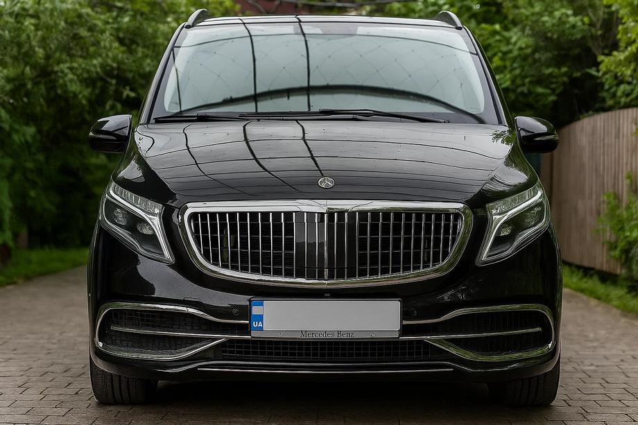 Mercedes Vito/V-class W447 2014- Front bumper Maybach assembled Image