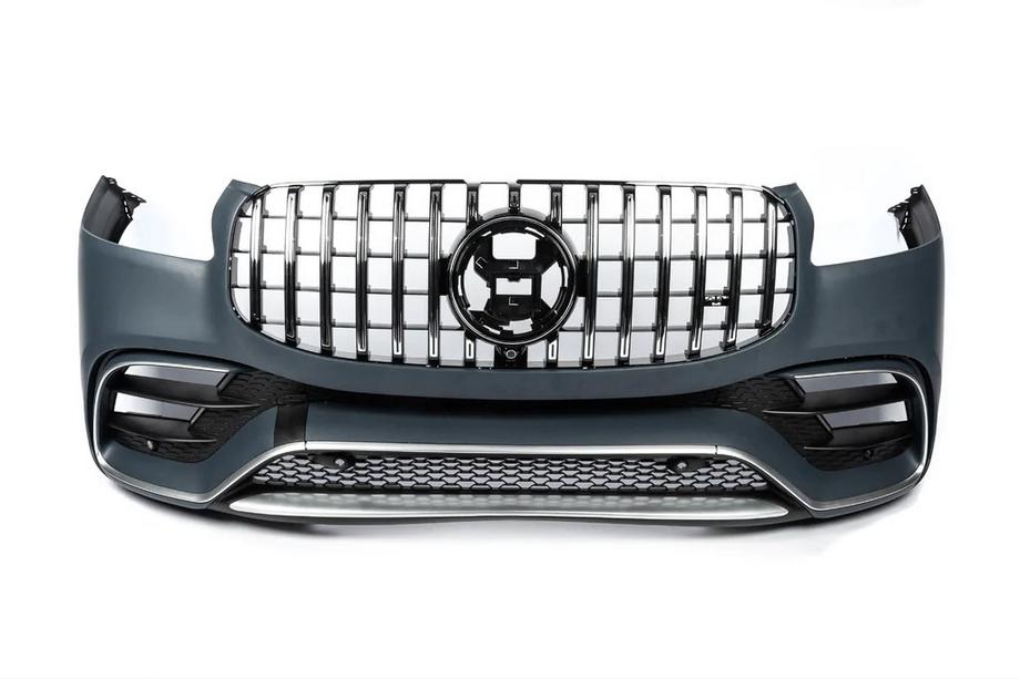 Mercedes GLS X167 2019- Front bumper assembly AMG GLS63 Photo 3