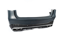 Mercedes GLS X167 2019- Rear bumper with diffuser AMG GLS63 photo 4