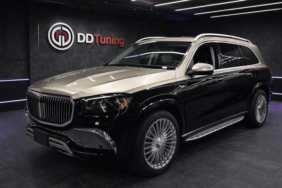 Mercedes GLS X167 2019- Front bumper assembly Maybach GLS600 Photo 2