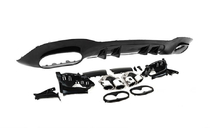 Mercedes A-class W177 2018- Rear diffuser with exhaust tips (Design A45 SD type-A) photo 3