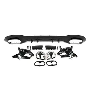Rear diffuser with exhaust tips (Design A45 SD type-A) photo 1