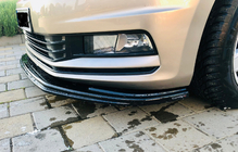Volkswagen Touran 2015- Front lip spoiler (ABS) photo 1
