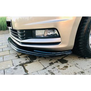Front lip spoiler (ABS) Volkswagen Touran 2015- photo 1