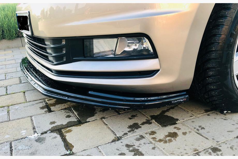 Volkswagen Touran 2015- Front lip spoiler (ABS) Image