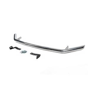 Front bumper guard ST008 (2017-2021, stainless steel) photo 3