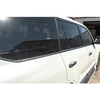 Window Trim Molding (6 pcs, Stainless Steel) Toyota Land Cruiser 200 2007-2021 photo 3