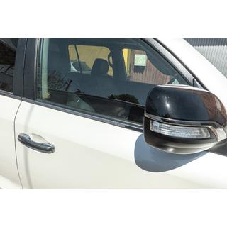 Window Trim Molding (6 pcs, Stainless Steel) Toyota Land Cruiser 200 2007-2021 photo 2
