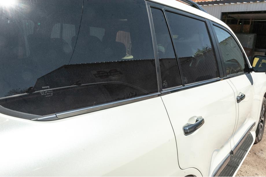 Toyota Land Cruiser 200 2007-2021 Window Trim Molding (6 pcs, Stainless Steel) Carmos - Turkish Stainless Steel Photo 3