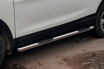 Nissan Qashqai 2014-2021 Side Bars (2017-2021, 2 pcs, Stainless Steel) photo 2