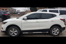 Nissan Qashqai 2014-2021 Side Bars (2017-2021, 2 pcs, Stainless Steel) photo 5