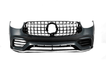 Mercedes GLC coupe C253 2016-2023 Front bumper assembly GLC63 AMG (2020-2022) photo 3