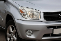Toyota Rav 4 2001-2005 Headlight Covers Chrome (2 pcs, Plastic) 2001-2003 photo 1