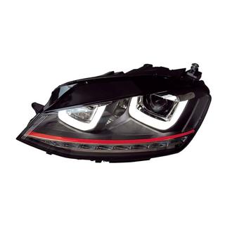 Front headlights Red-V2 (2012-2017, dynamic turn signals, 2 pcs) Volkswagen Golf 7/E-Golf 2012-2020 photo 2
