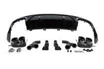 Audi Q5 2017-2025 Rear Diffuser SQ5-Style (2017-2020, with Black Tips) photo 4