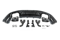 Audi Q5 2017-2025 Rear Diffuser SQ5-Style (2017-2020, with Black Tips) photo 5
