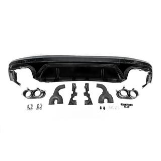 Rear Diffuser SQ5-Style (2017-2020, with Black Tips) Audi Q5 2017-2025 photo 1