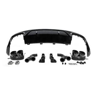 Rear Diffuser SQ5-Style (2017-2020, with Black Tips) Audi Q5 2017-2025 photo 4