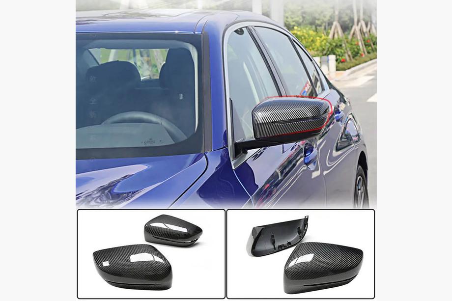 BMW 5 Series G30/G31 2017–2023 Mirror Covers M-Look Carbon V1 Image