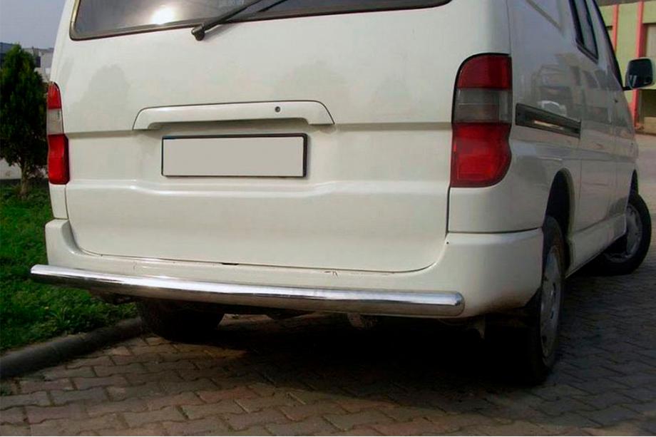 Toyota HiAce Rear Bar Stainless Steel Image