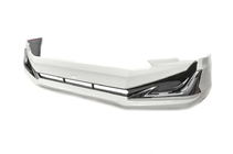 Toyota Land Cruiser Prado 150 2009-2023 Front bumper lip Modelista V3-LED (2017-) Black photo 2