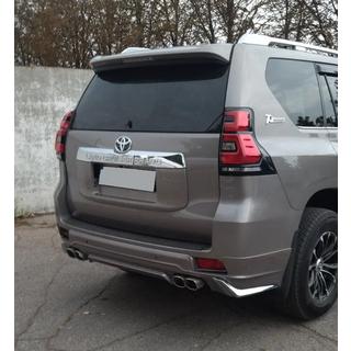 Rear Bumper Protector Modelista V3 (2017-) Toyota Land Cruiser Prado 150 2009-2023 photo 2